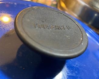 LeCrueset pot with lid