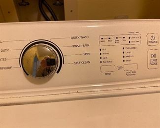 Amana Dryer panel