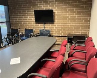 conference table and more chairs