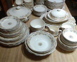 Fine China Antique Mount Clemens Mildred 106 Pc Set Plates Bowls Serving Pieces