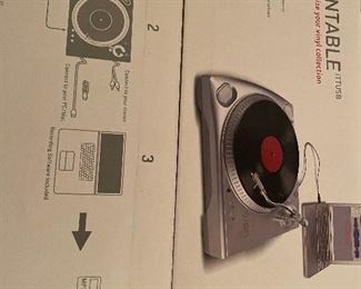 USB turntable still in unopened box 