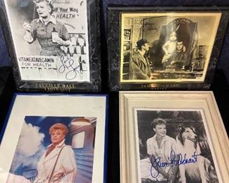 035 Jimmy Stewart, Lucille Ball  Other Signed Photos