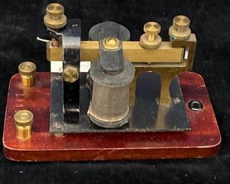 045 1930s Morse Code Railroad Sounder