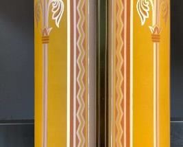 064 Antique Orange Light Fixture Co