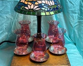 084 Stained Glass Lamp  Home Decor Items