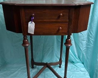 089 Martha Washington Style Sewing Cabinet