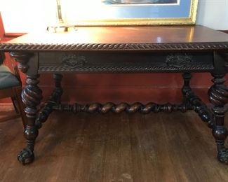 Early Renaissance Revival Desk.  Absolutely beautiful. $875.00 Accepting reasonable offers.