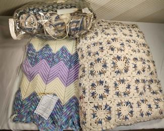 Handmade Blankets with Extra Yarn