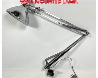 Lot 655 Luxo style Extension Arm Wall Mounted Lamp.
