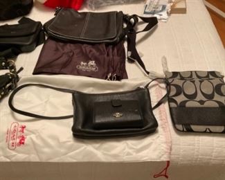 TURE LEATHER COACH HAND BAGS