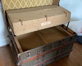 Beautiful antique trunk