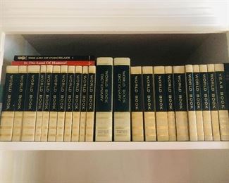 Set of world book encyclopedias