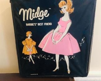 Vintage Midge carrying case 1950-60’s