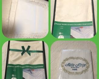 Many linens some NIB