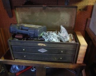 S & K Tools 2 drawer tool box