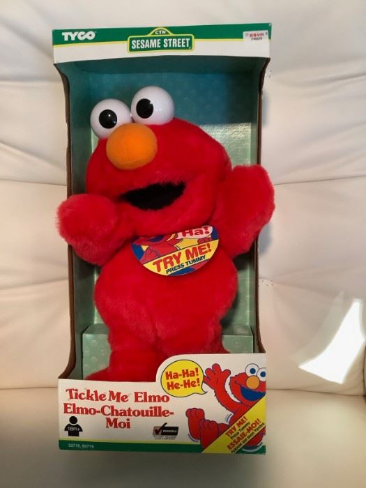 Tickle Me Elmo!