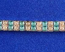 Antique rhinestone bracelet. $25.00.