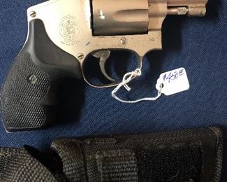 Smith and Wesson air weight model 442, 38 special stainless