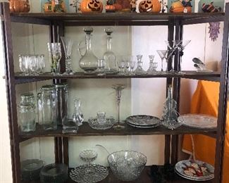Halloween Decorations and Crystal