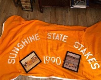 Horse Blanket with first place photos