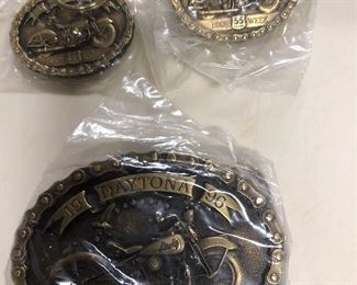 Daytona Beach bike week 1996 Limited addition of 5000 buckle pin and keychain Limited addition or buckle number 776 out of 5000