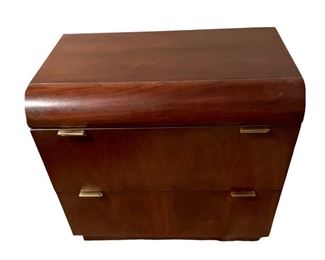 MCM Stanley mahogany night stands there are TWO
