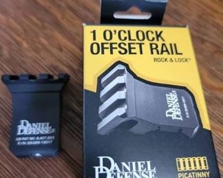 Daniel Defense 1 OClock Offset Rail NIB