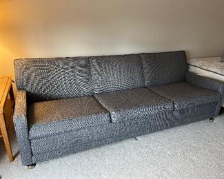 super sleek vintage Marshall Field & Co. queen sleeper sofa