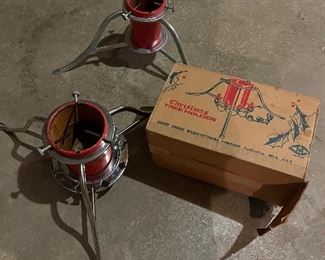 vintage Christmas tree stands