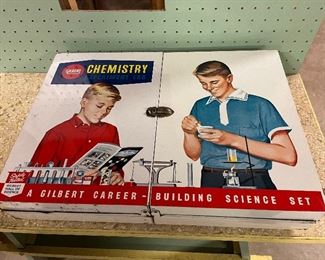 vintage chemistry set - mostly complete