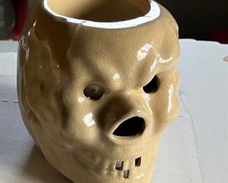 Trader Vic’s skull tiki mug