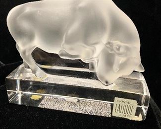 Hoping this Lalique treasure foreshadow a "bullish" sale!