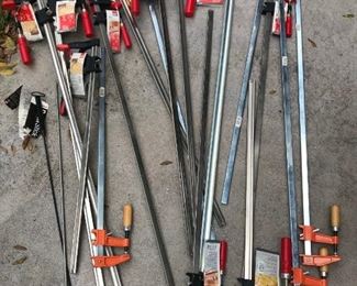 Assorted Bar Clamps