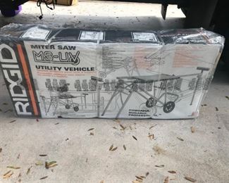 Ridgid Miter Saw MSUV Utility Vehicle