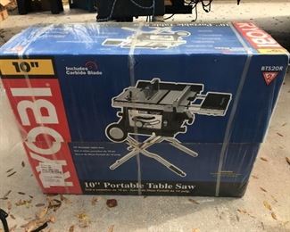 Ryobi 10 Portable Table Saw
