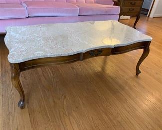 Marble Top Coffee Table