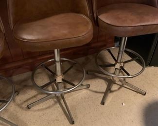 Mid century bar stools