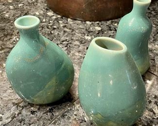 SMALL POTTERY VASES