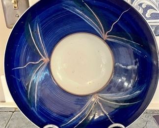LARGE BLUE PLATE