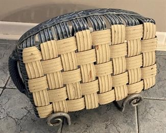 PARMENTIER WOVEN POTTERY BASKET/TRAY