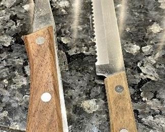 MEAT KNIFE & FORK