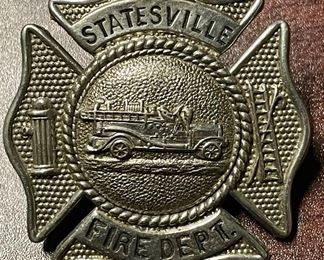 STATESVILLE FIRE DEPARTMENT BADGE