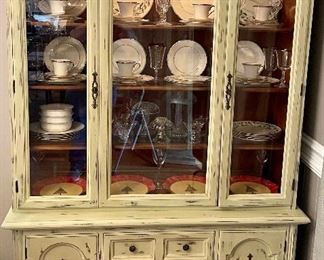 PAINTED/DISTRESSED CHINA HUTCH