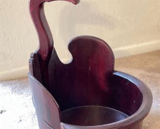 Chinese Swan Water Bucket	23x16.17.5in	
