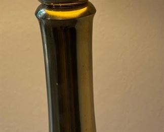 1970s Vintage Brass Bamboo Floor Lamp	58in H x 17.5in Diameter	
