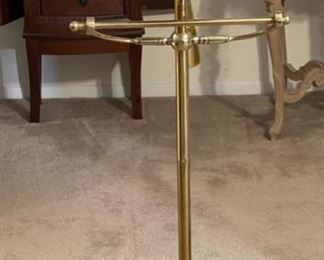 Vintage Brass Valet Suit Stand Adjustable	45 x 17 x 10	HxWxD
