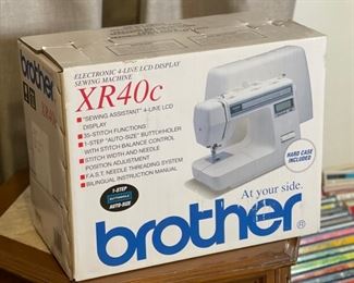 Brother XR40c Sewing Machine XR-40c XR-40	Box: 15 x 9 x 10	HxWxD
