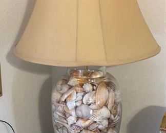 Vintage Seashell Lamp Shell	31 high by 20 diameter	
