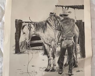 Signed Lot of 6 Robert Shoofly Shufelt Lithographs Prints	16x20in	
