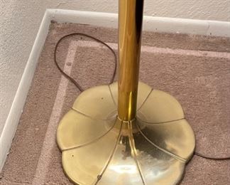Vintage Brass Floor Lamp Stiffel	60 high by 16 diameter	
